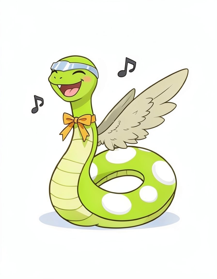 Glimmerhiss, a Pokemon OC made on GenTube