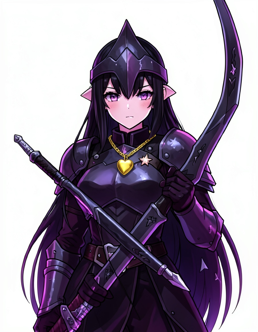 Moa, a Deltarune OC made on GenTube