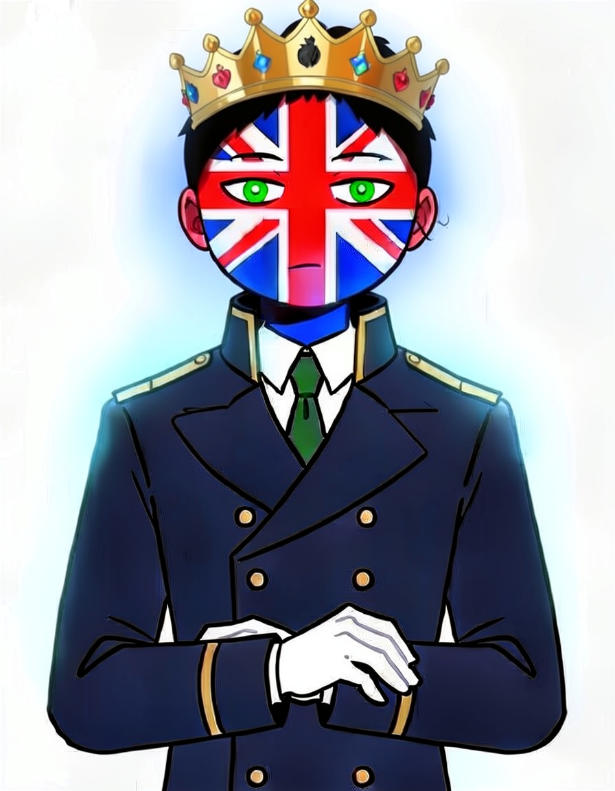 Bannerhelm, a CountryHumans OC made on GenTube