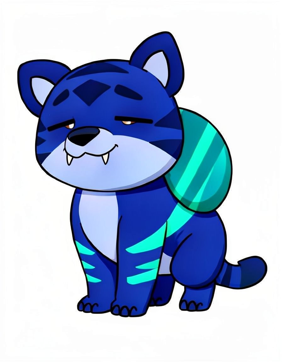 Tidestripe, a Pokemon OC made on GenTube