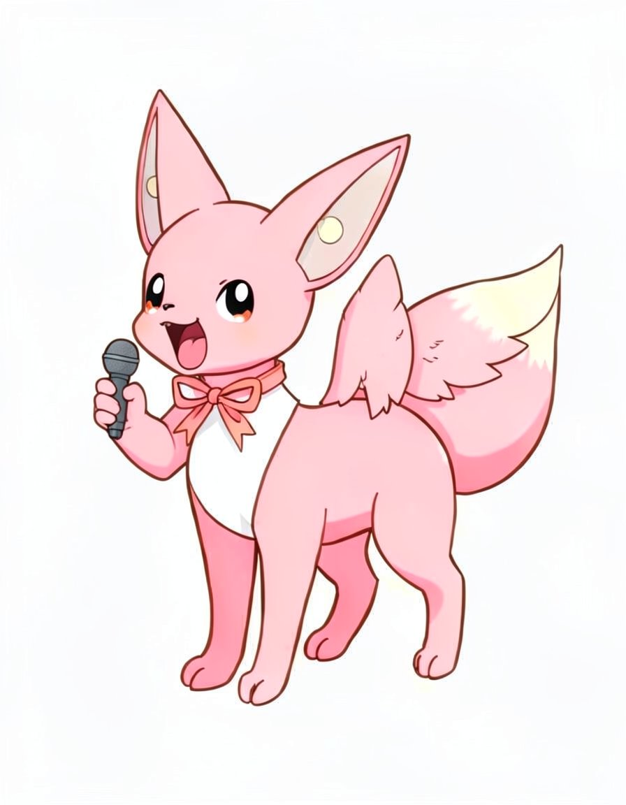 Mimiconio, a Pokemon OC made on GenTube