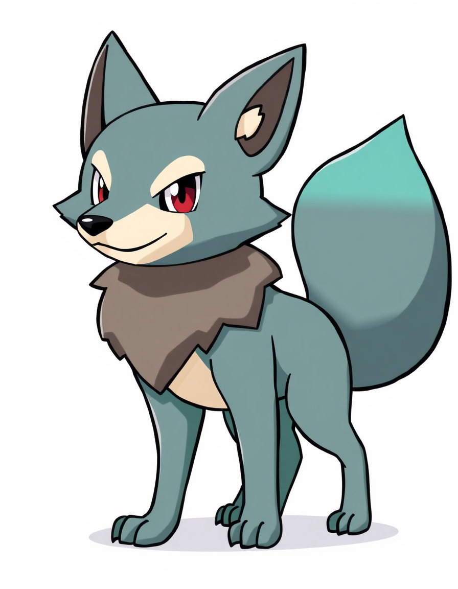 Zephywolf, a Pokemon OC made on GenTube
