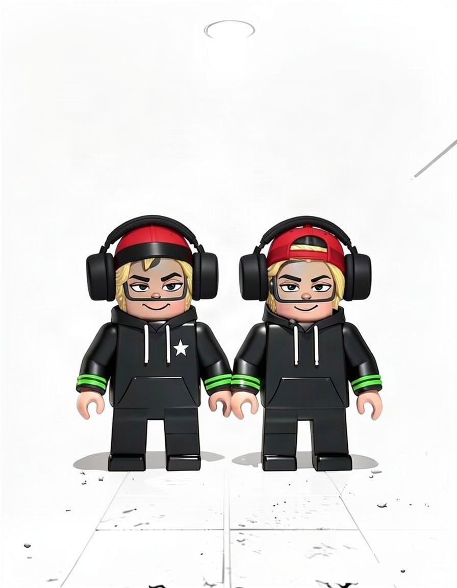 NeonShade, a Roblox OC made on GenTube
