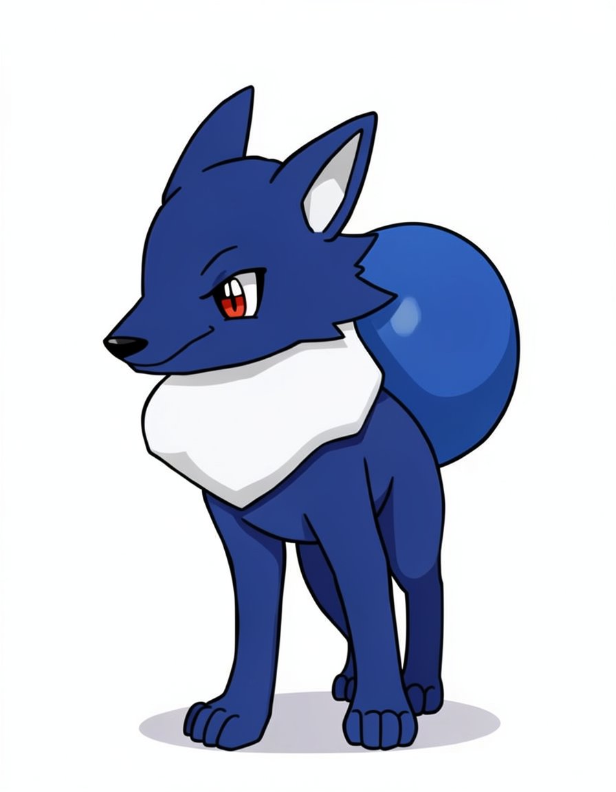 Ripplewolf, a Pokemon OC made on GenTube