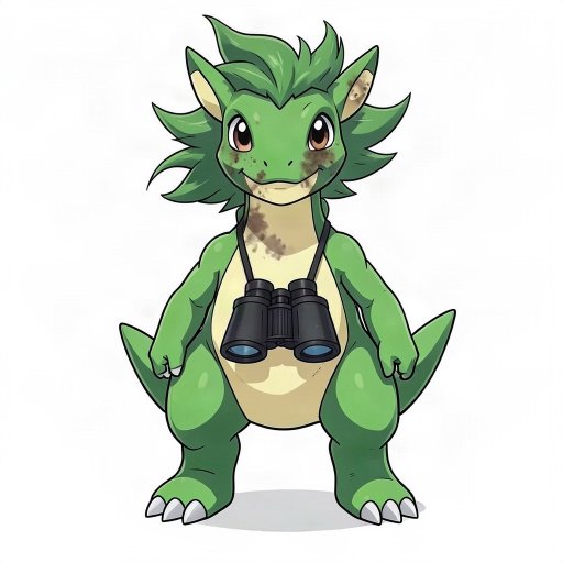 Rangermon, a Pokemon OC made on GenTube