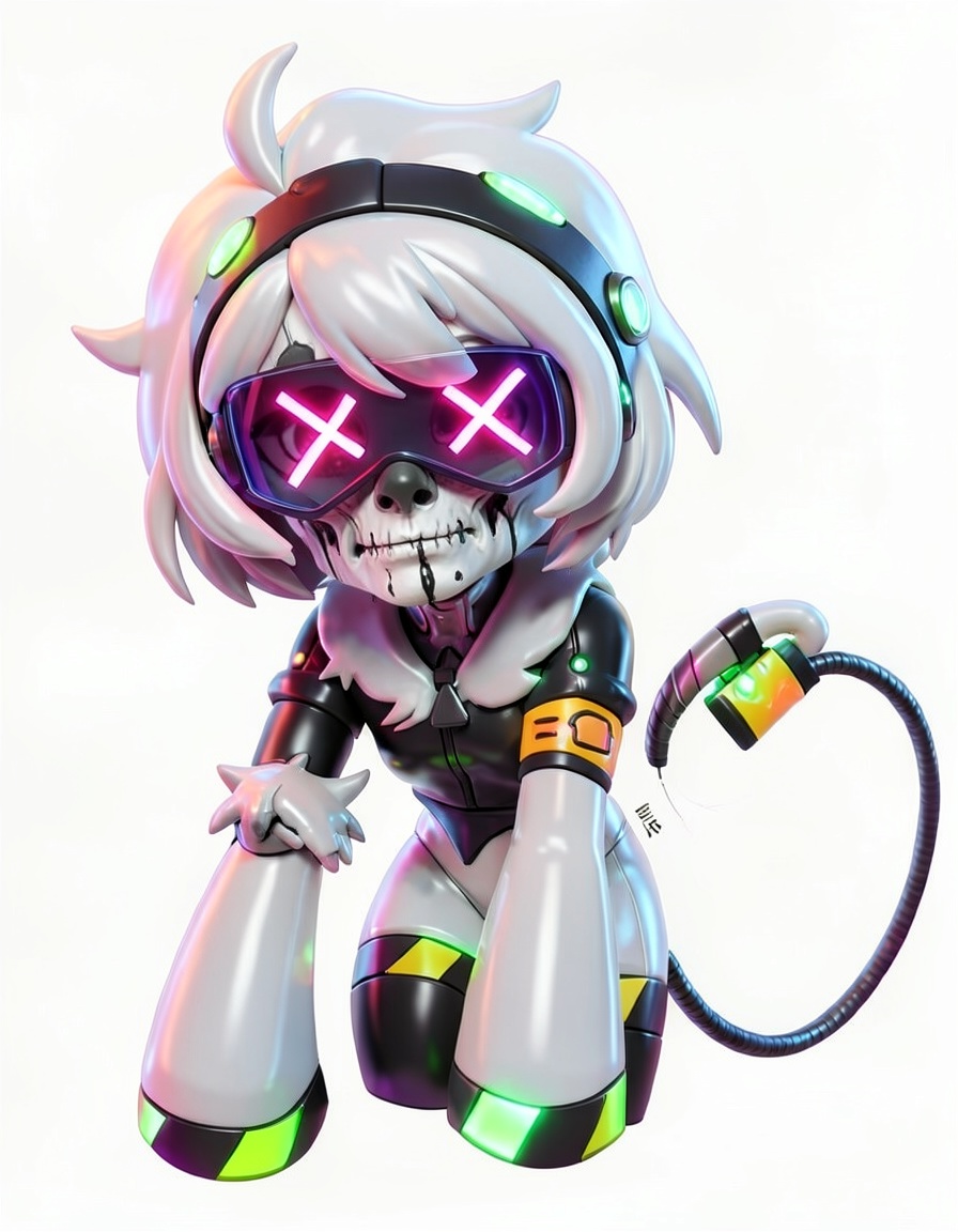 My drone, a Murder Drones OC made on GenTube