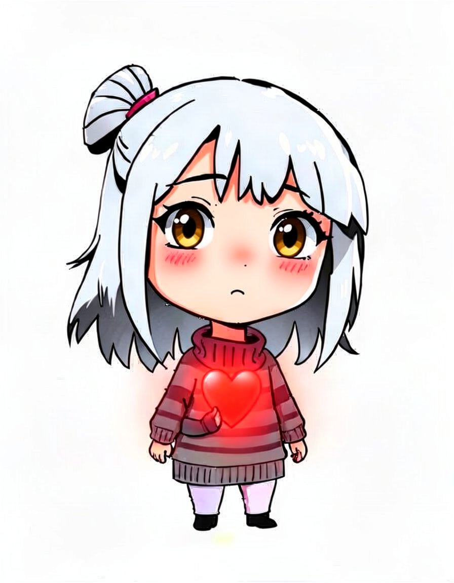 Rona, a Undertale OC made on GenTube