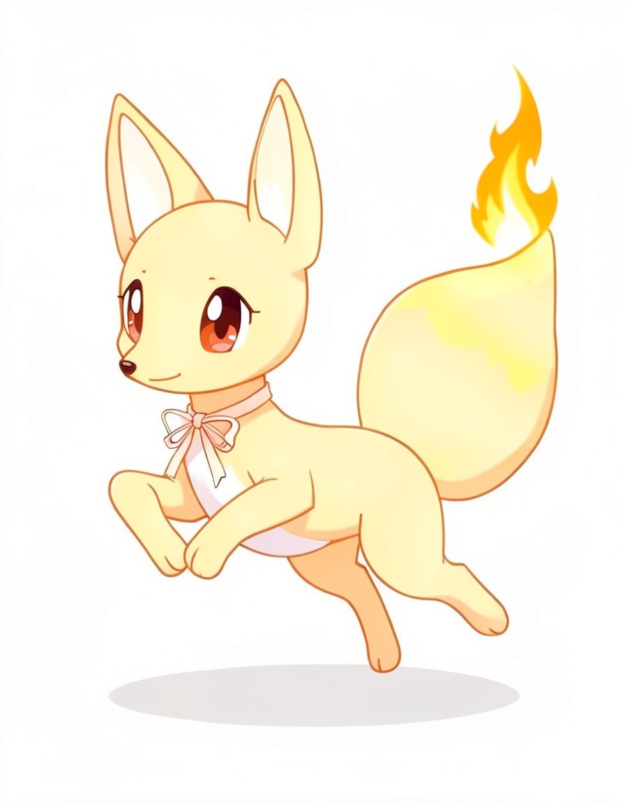 Emberfen, a Pokemon OC made on GenTube