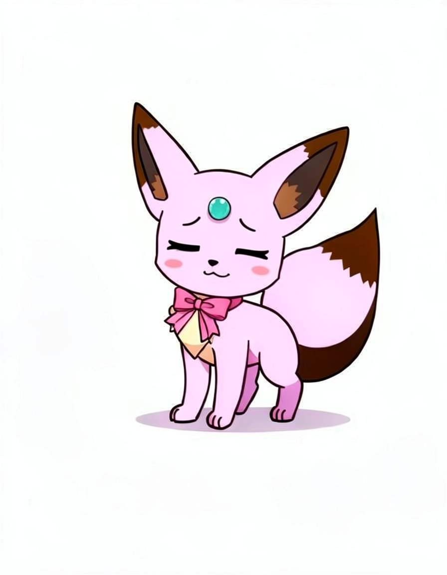 Glimmerfox, a Pokemon OC made on GenTube