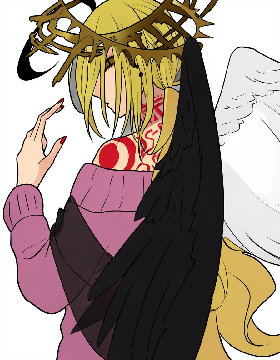 Melody, a Hazbin Hotel OC made on GenTube