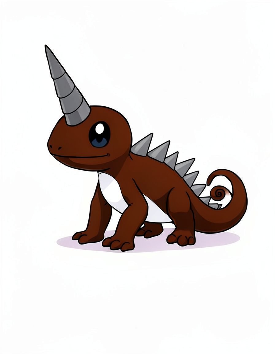Terrarex, a Pokemon OC made on GenTube