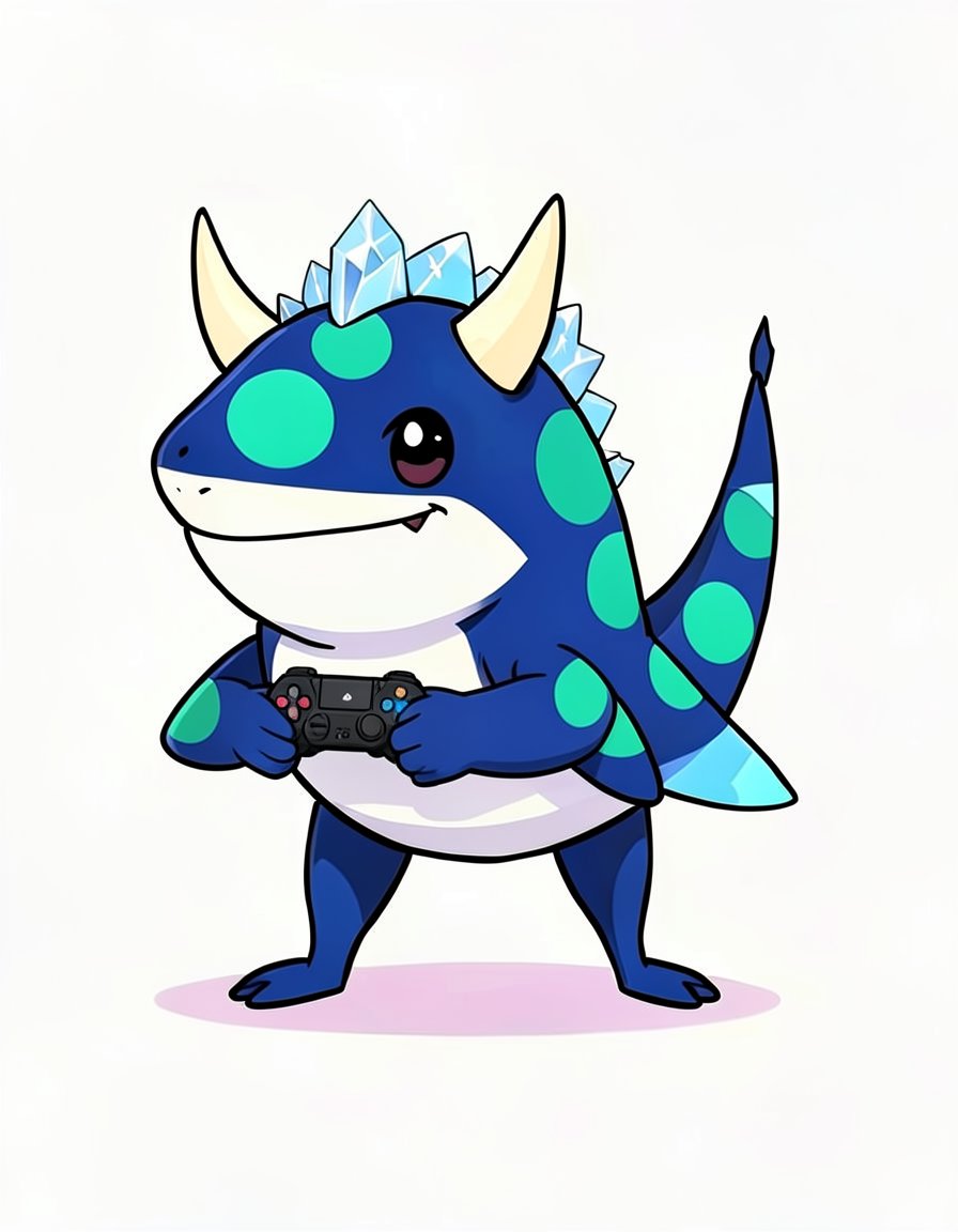 Gamashark, a Pokemon OC made on GenTube