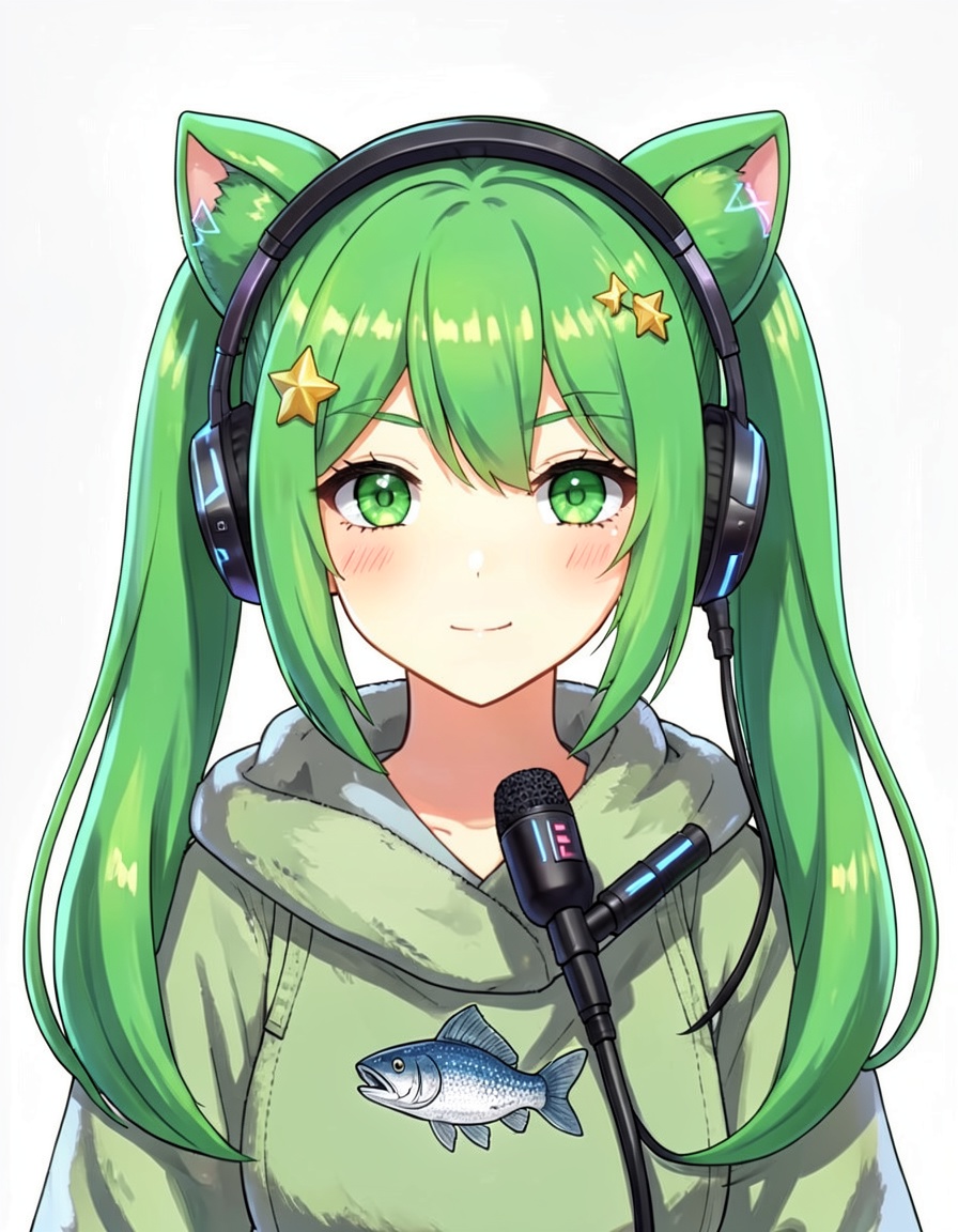 Virelia, a Vocaloid OC made on GenTube