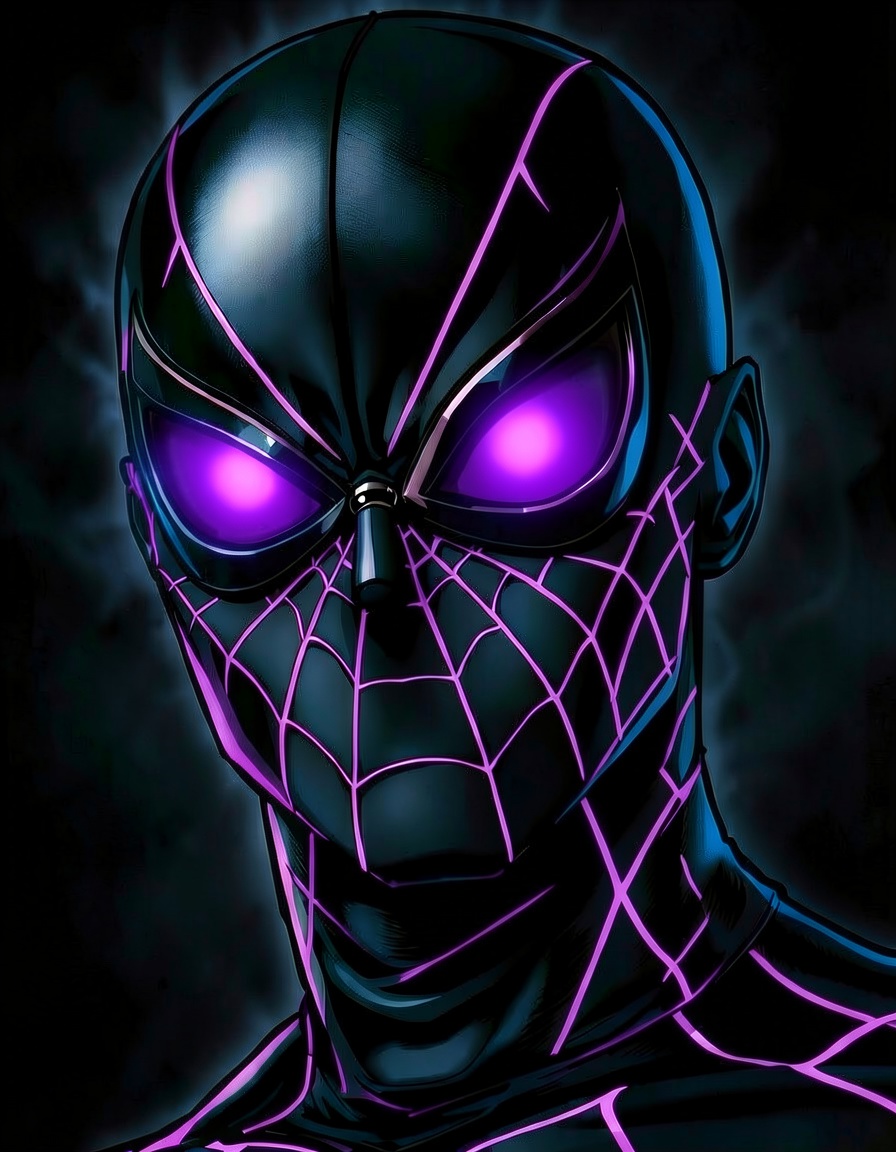 Veilweaver, a Spidersona OC made on GenTube