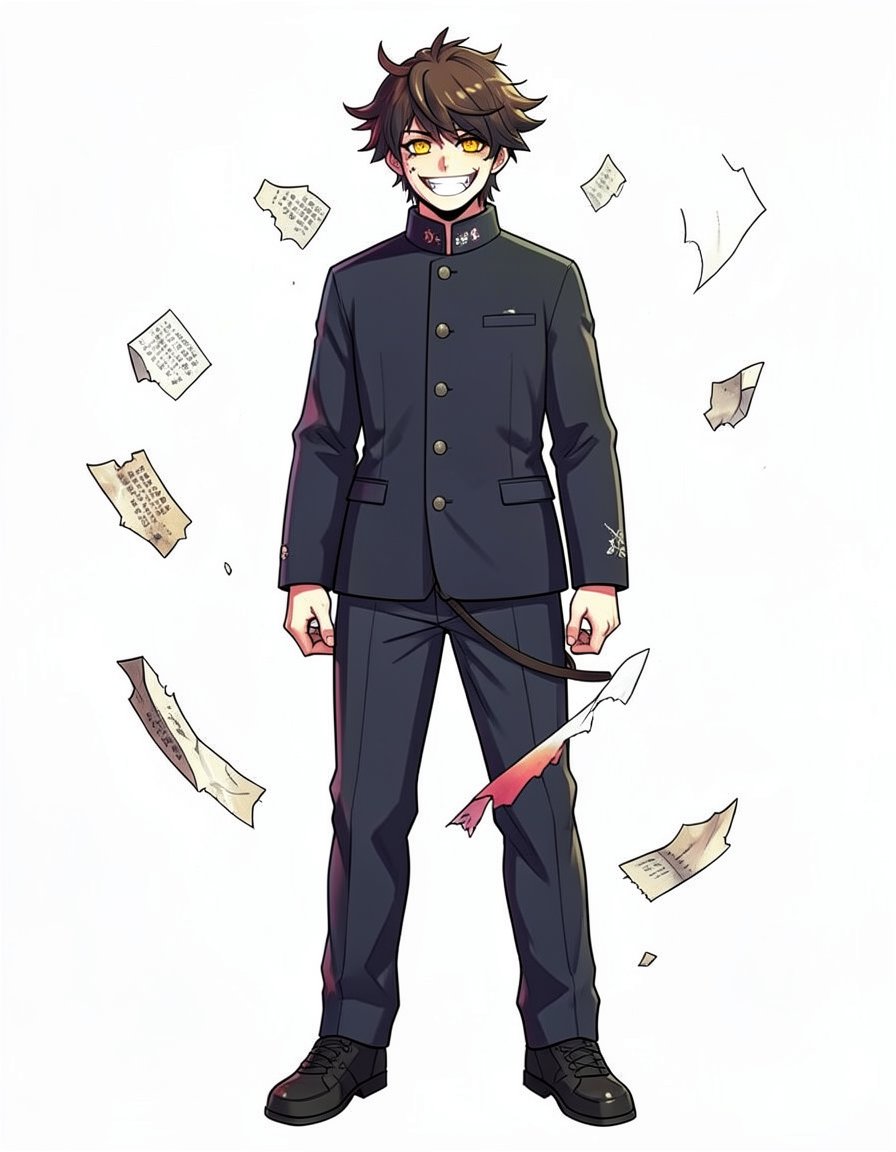 Sadder, a Jujutsu Kaisen OC made on GenTube