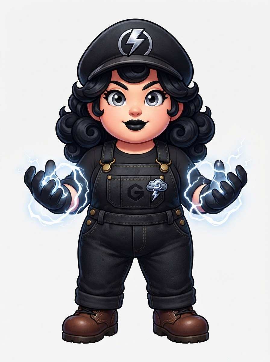 Luna, a Mario OC made on GenTube
