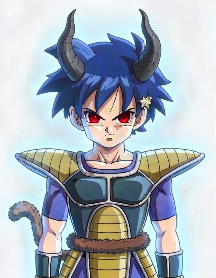 Raze Kuro, a Dragon Ball OC made on GenTube