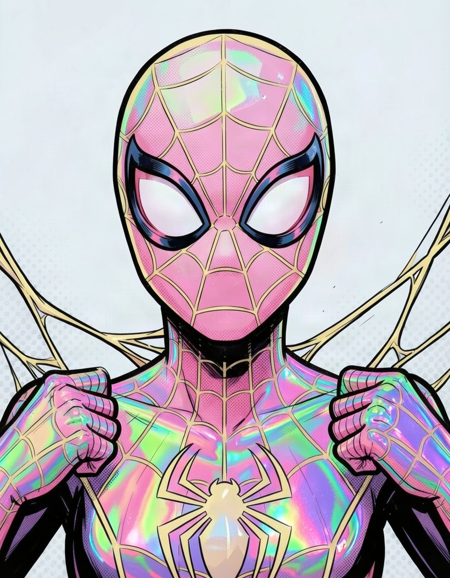 Orchnid, a Spidersona OC made on GenTube