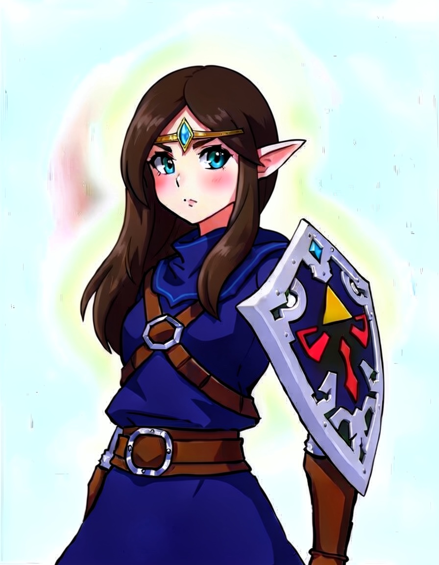 Kento Yorel Hanagami, a Zelda OC made on GenTube