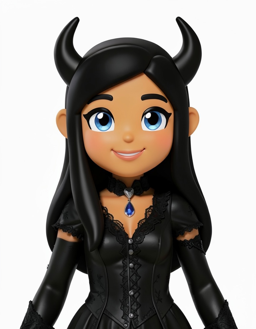 Luna Vale, a Roblox OC made on GenTube