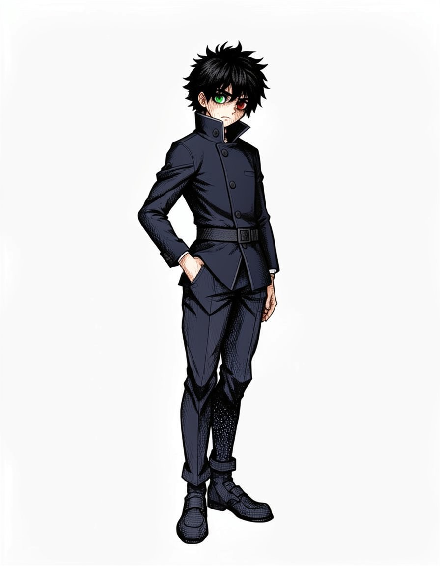 Shinobu Hoshino, a Jujutsu Kaisen OC made on GenTube