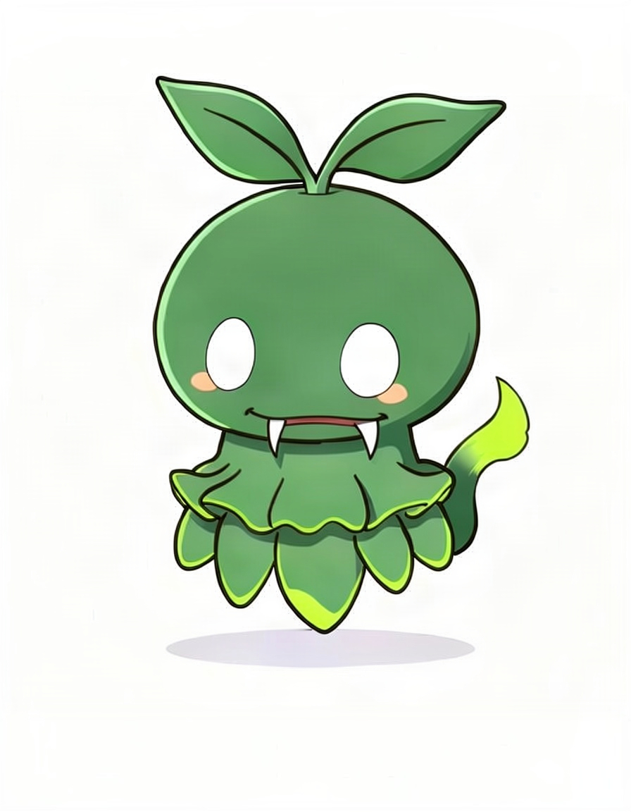 ghush, a Pokemon OC made on GenTube