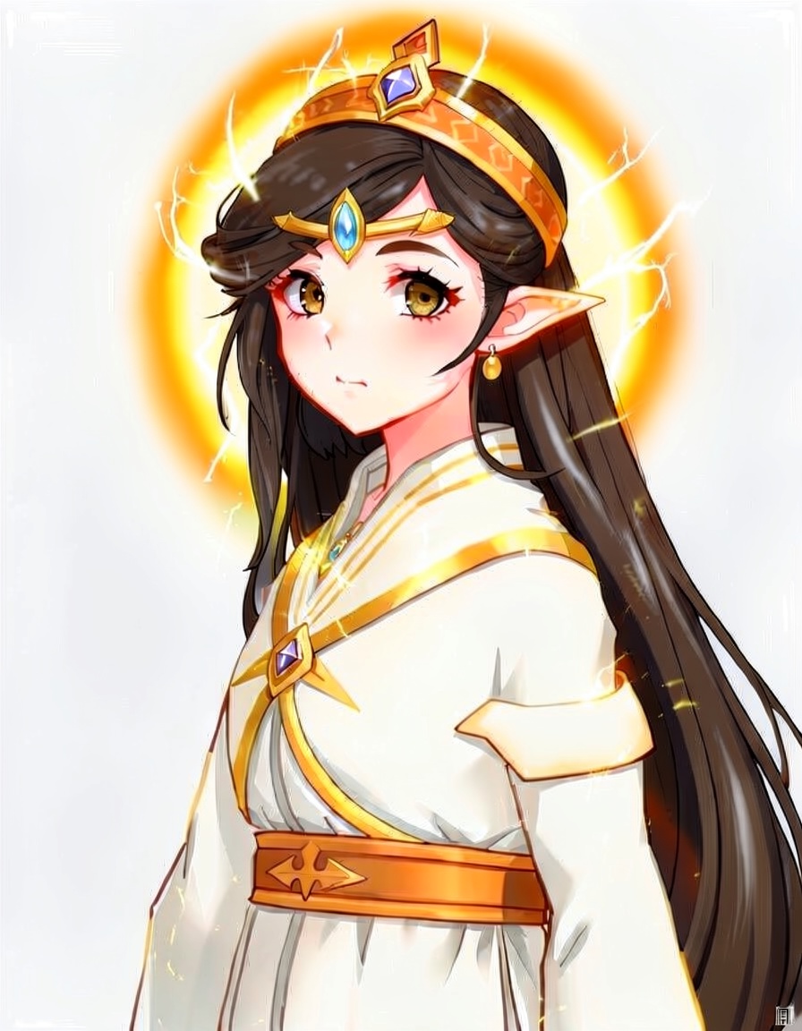 Elysia Haze, a Zelda OC made on GenTube