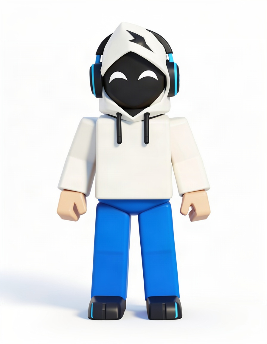 Krypta, a Roblox OC made on GenTube