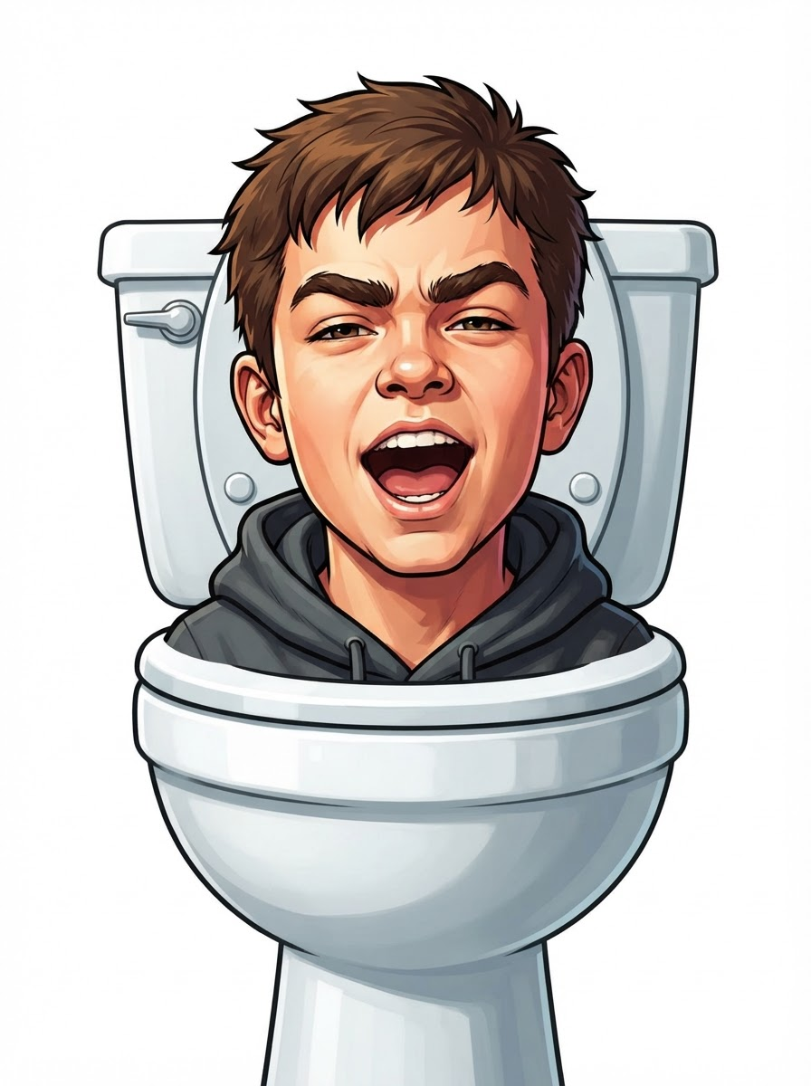 Jeffry, a Skibidi Toilet OC made on GenTube