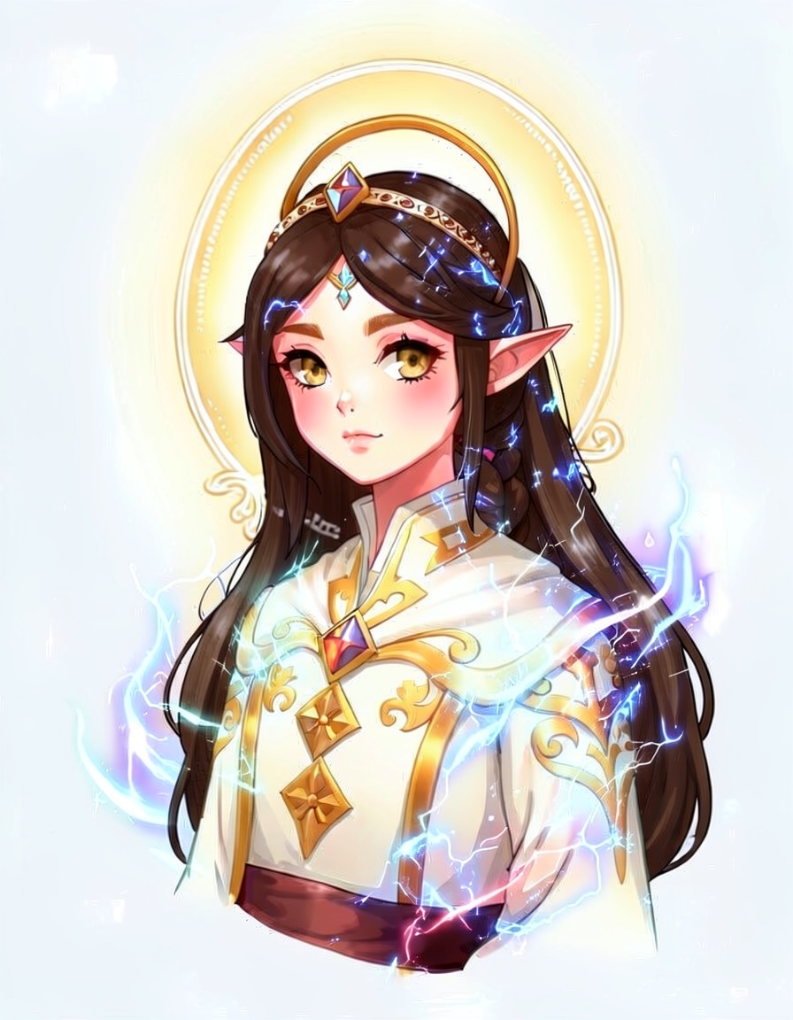 Sylphine Dawn, a Zelda OC made on GenTube