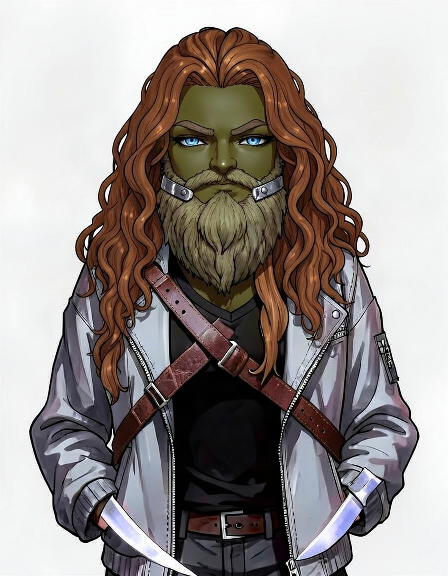 Mal_Manning, a Lord of the Rings OC made on GenTube