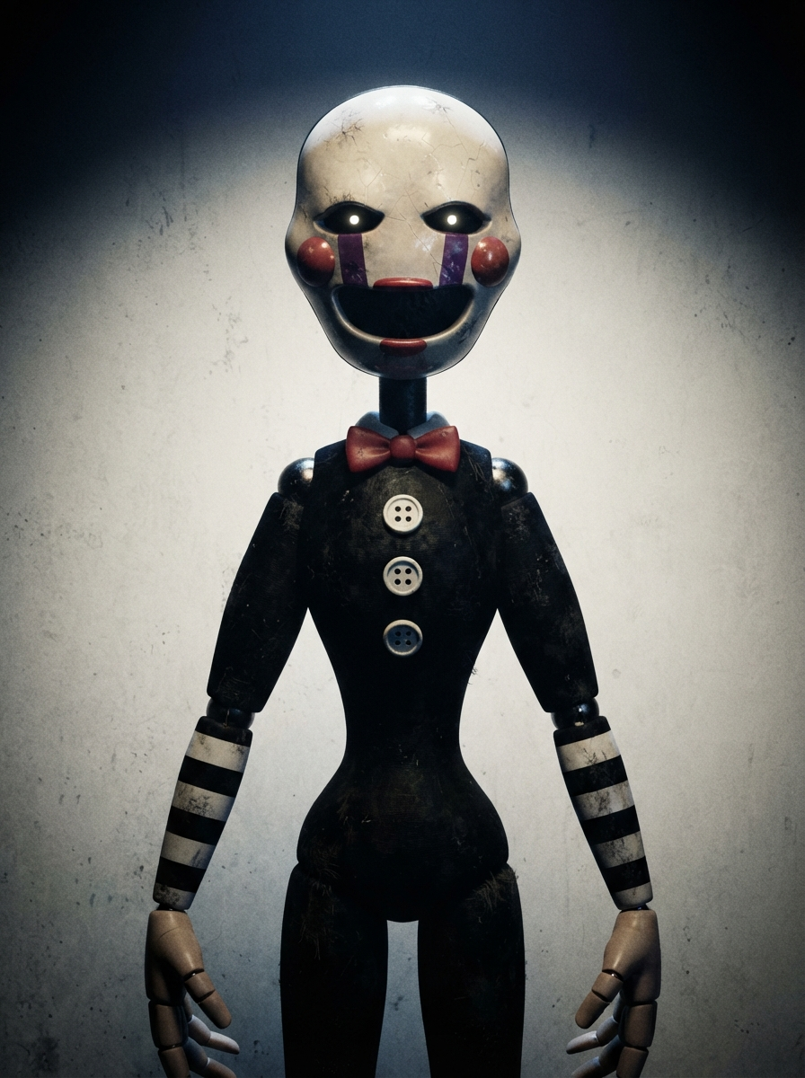 Shade Stitch, a FNAF OC made on GenTube