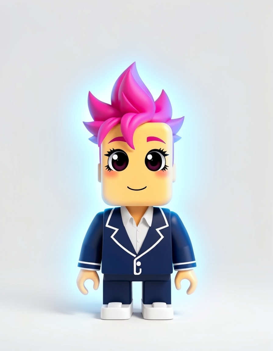 Ahmed, a Roblox OC made on GenTube