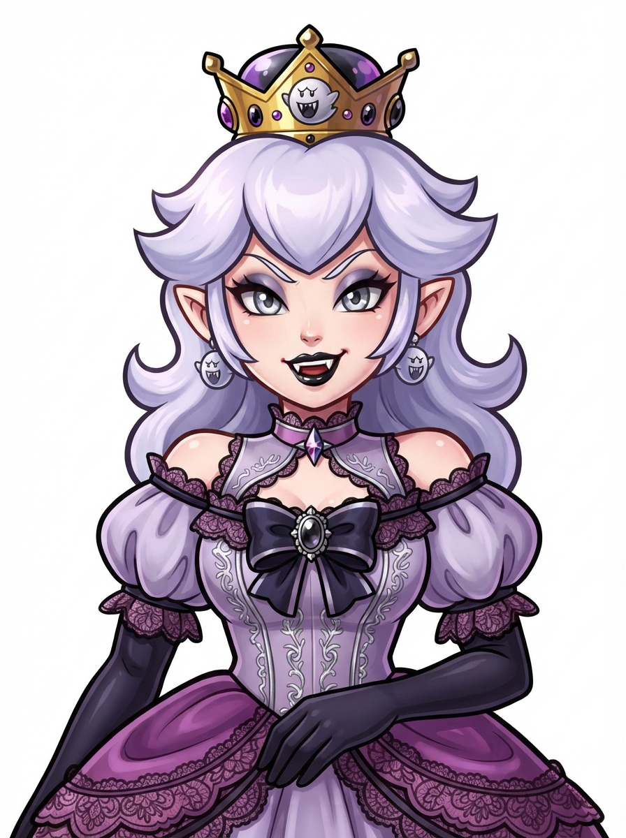 Luna, a Mario OC made on GenTube