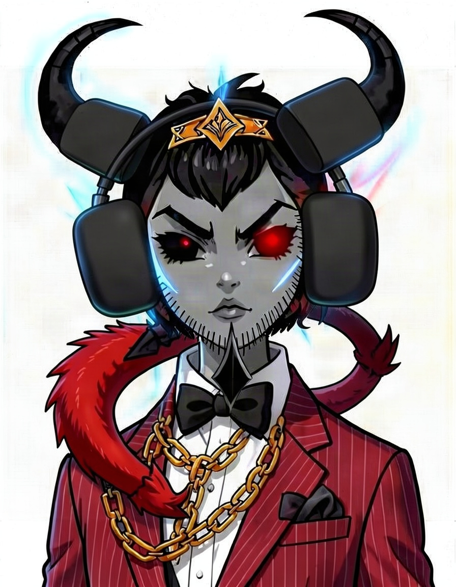 Fucky, a Hazbin Hotel OC made on GenTube