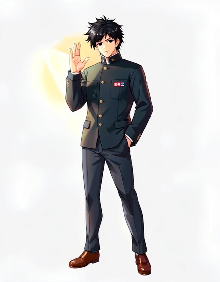 Kei Kitagawa, a Jujutsu Kaisen OC made on GenTube