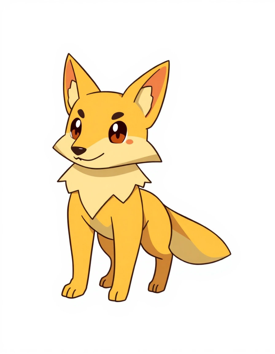 Mirawolf, a Pokemon OC made on GenTube