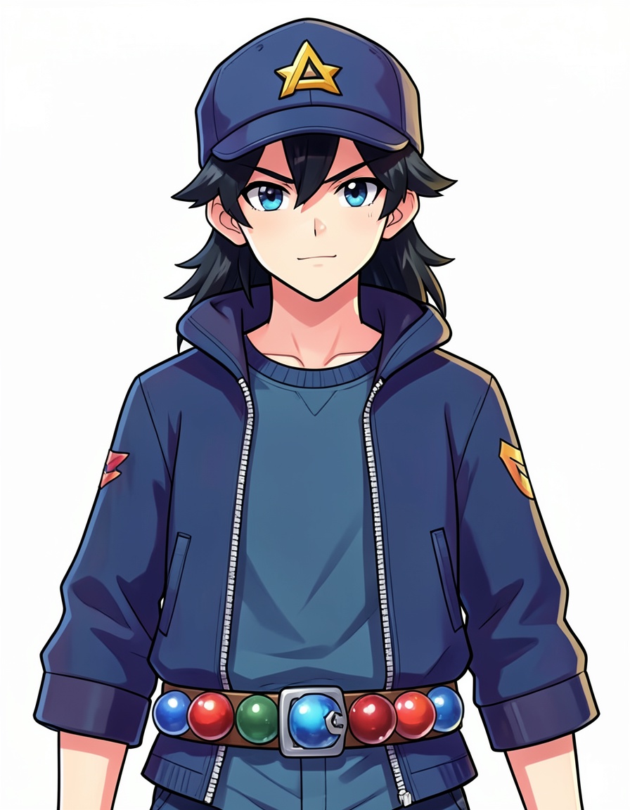 Trainer, a Pokemon OC made on GenTube