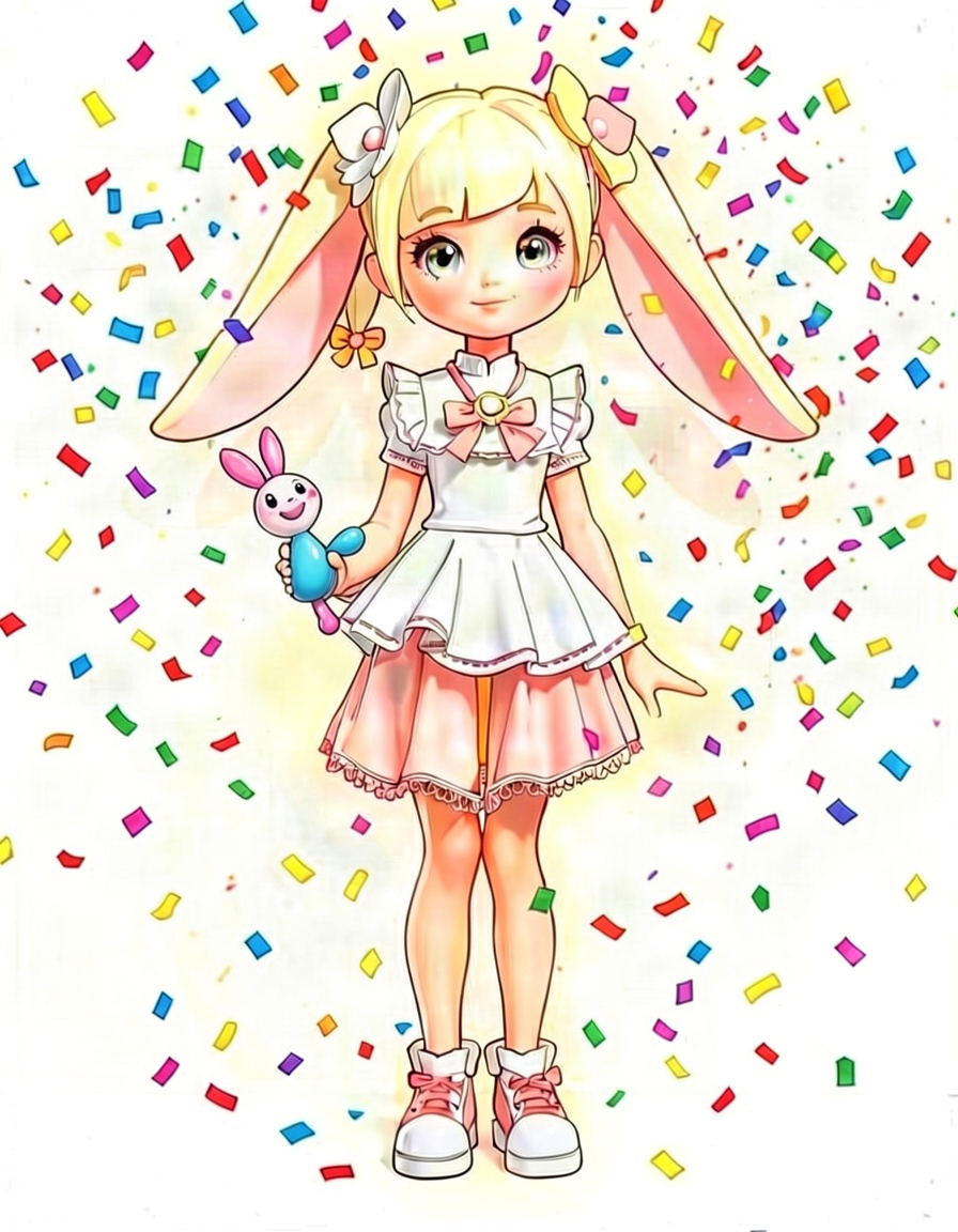 Flutterllsiela, a Digital Circus OC made on GenTube