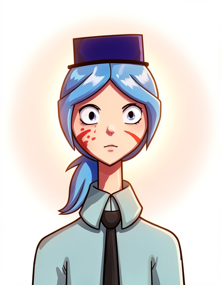 Human toy Bonnie, a DDLC OC made on GenTube