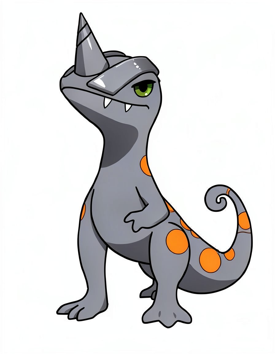 Terragecko, a Pokemon OC made on GenTube