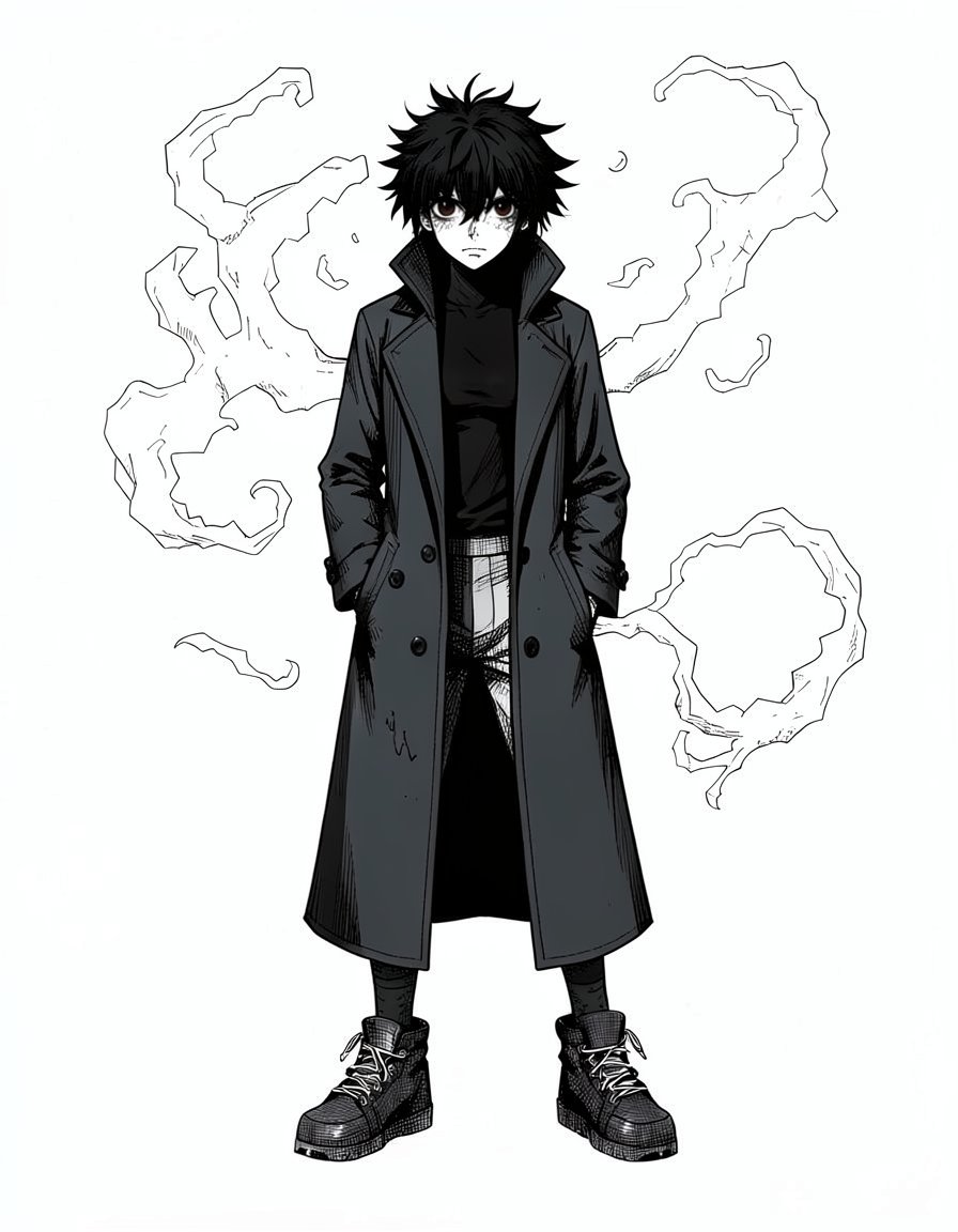 Akira Ieiri, a Jujutsu Kaisen OC made on GenTube