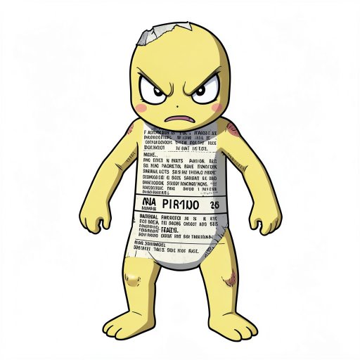 parkingmon, a Pokemon OC made on GenTube