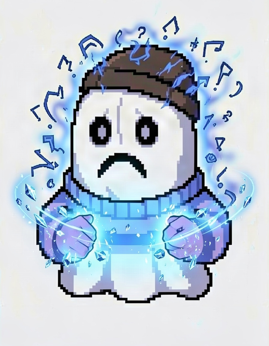 SableSprite, a Undertale OC made on GenTube