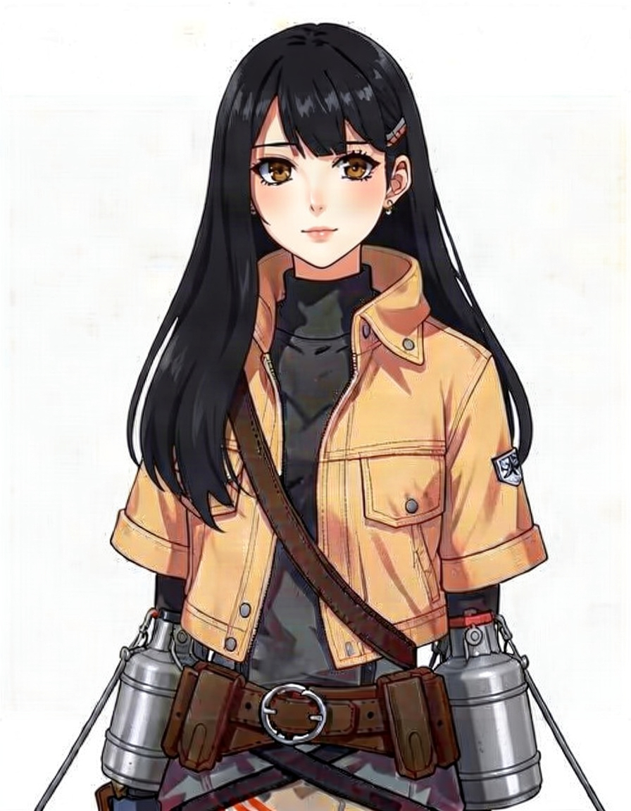 kazumi, a Attack on Titan OC made on GenTube