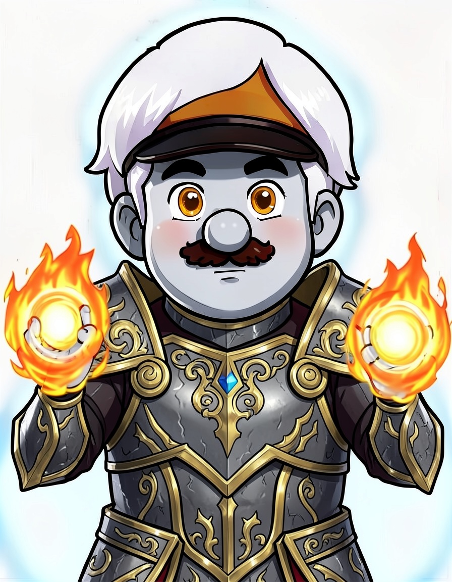 Brassblade, a Mario OC made on GenTube