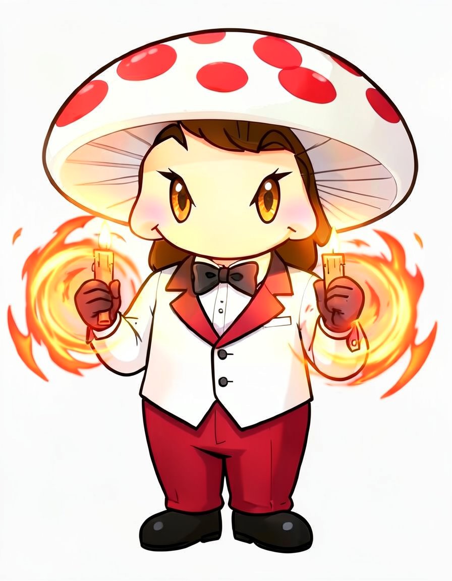 Lumi Toadelle, a Mario OC made on GenTube