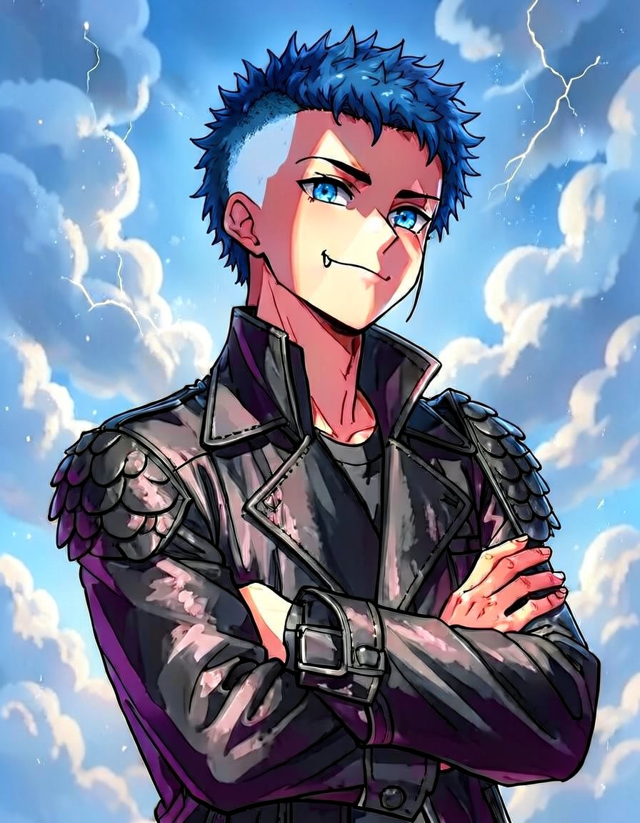 Nightgale, a Fourth Wing OC made on GenTube