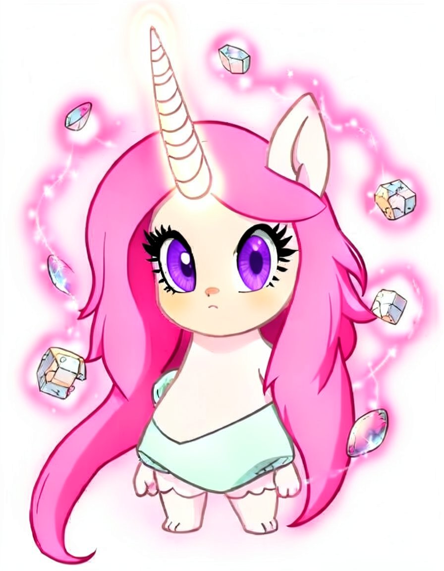 VioletGlint, a My Little Pony OC made on GenTube