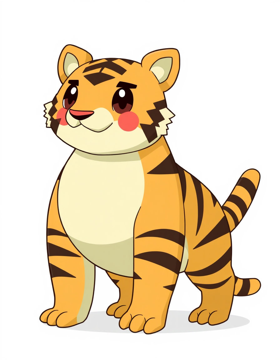 Novatigra, a Pokemon OC made on GenTube